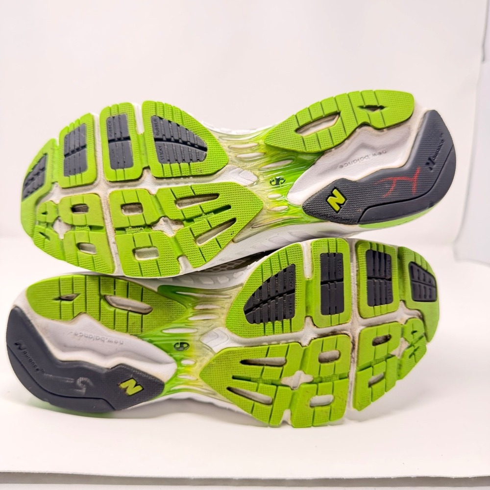 🇺🇸USA New Balance 826 White Lime Green Silver Y2K Running Shoes Women's 7.5 - Picture 10 of 16